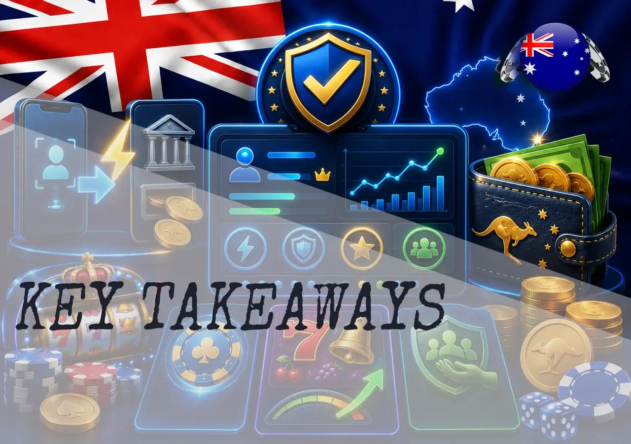 Key casino payment takeaways